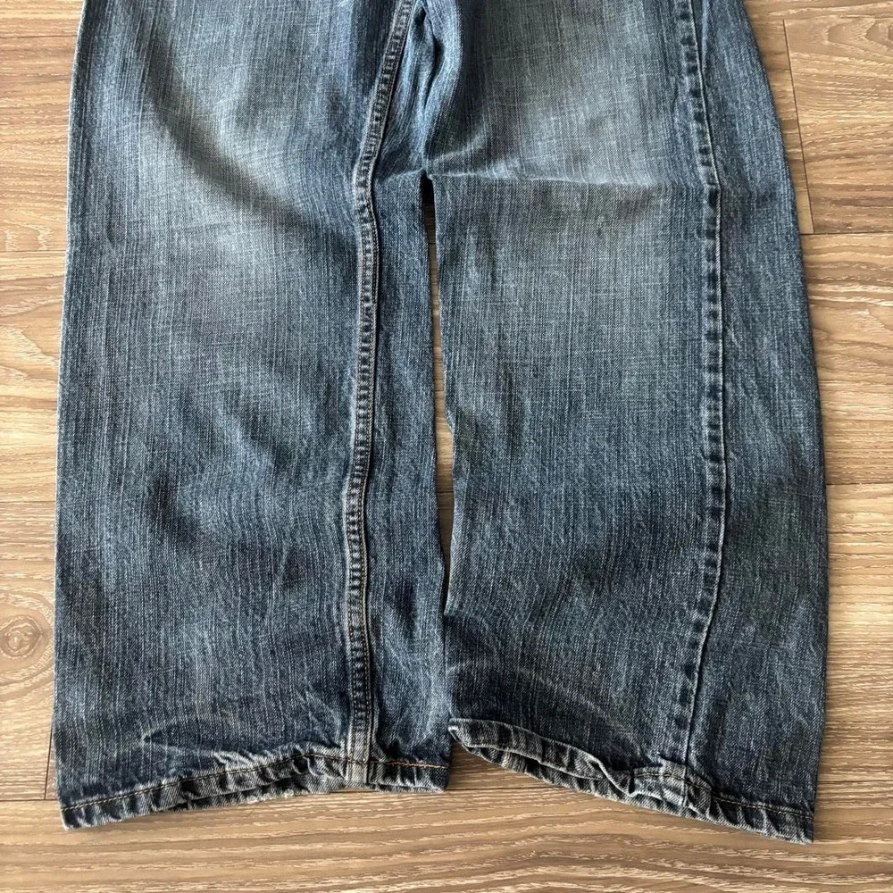 Vintage Y2K/2000s Grunge Dark Wash Essential Denim Jeans! 36x32